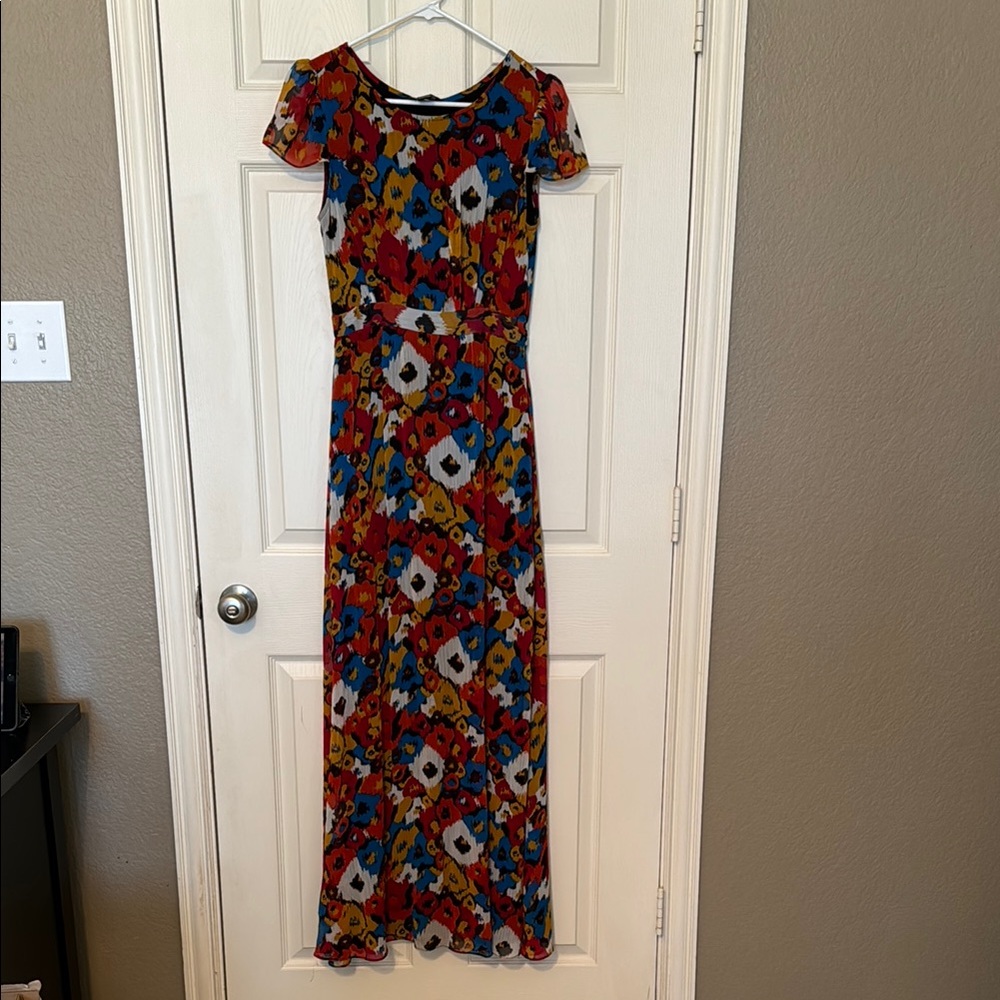 Floral Multicolor Maxi Dress